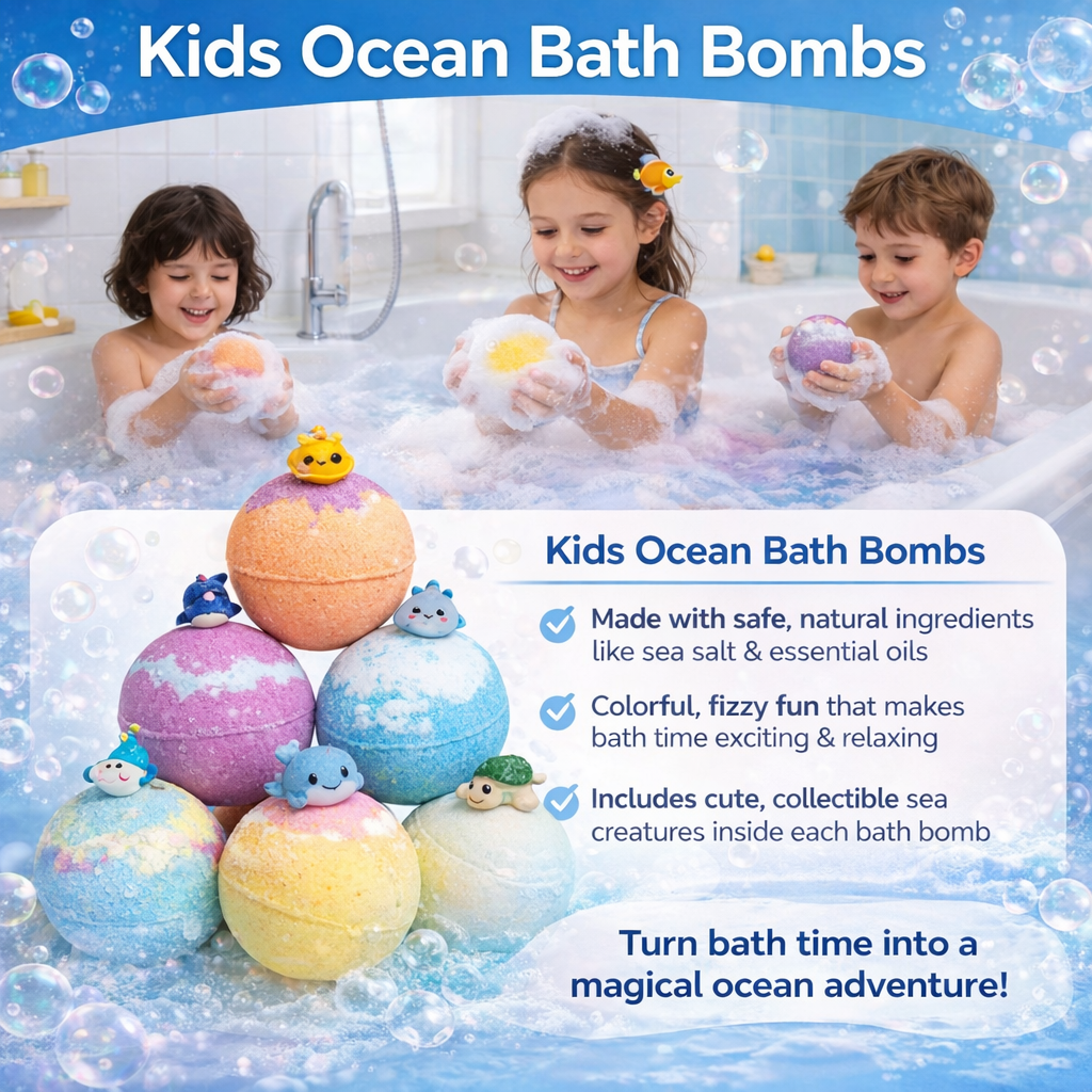 OceanPop Bath Bombs