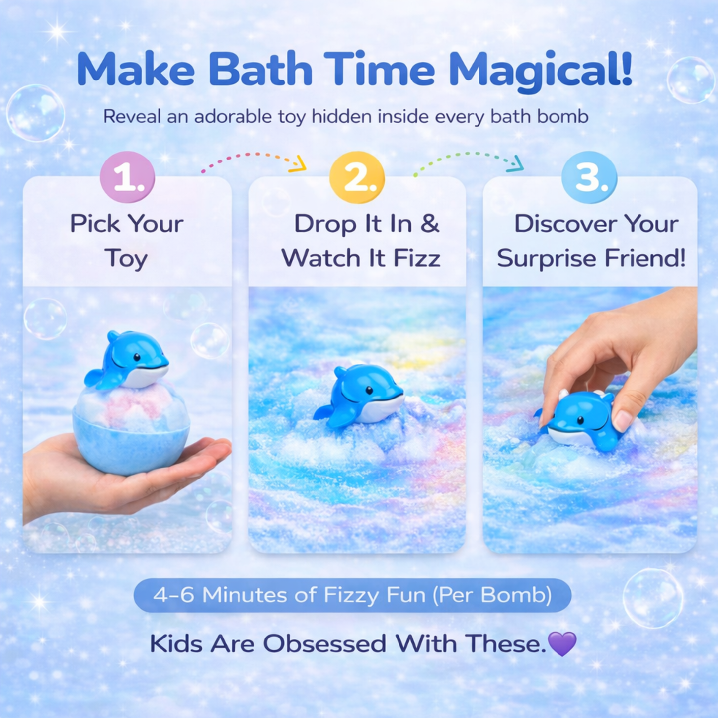 OceanPop Bath Bombs