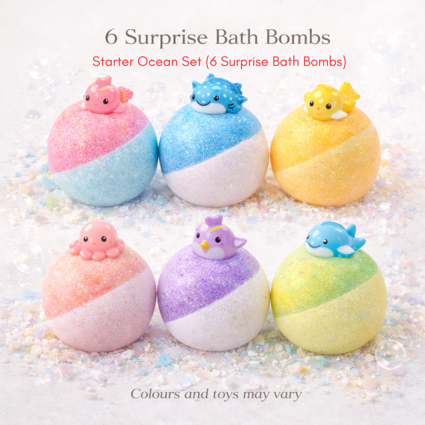 OceanPop Bath Bombs
